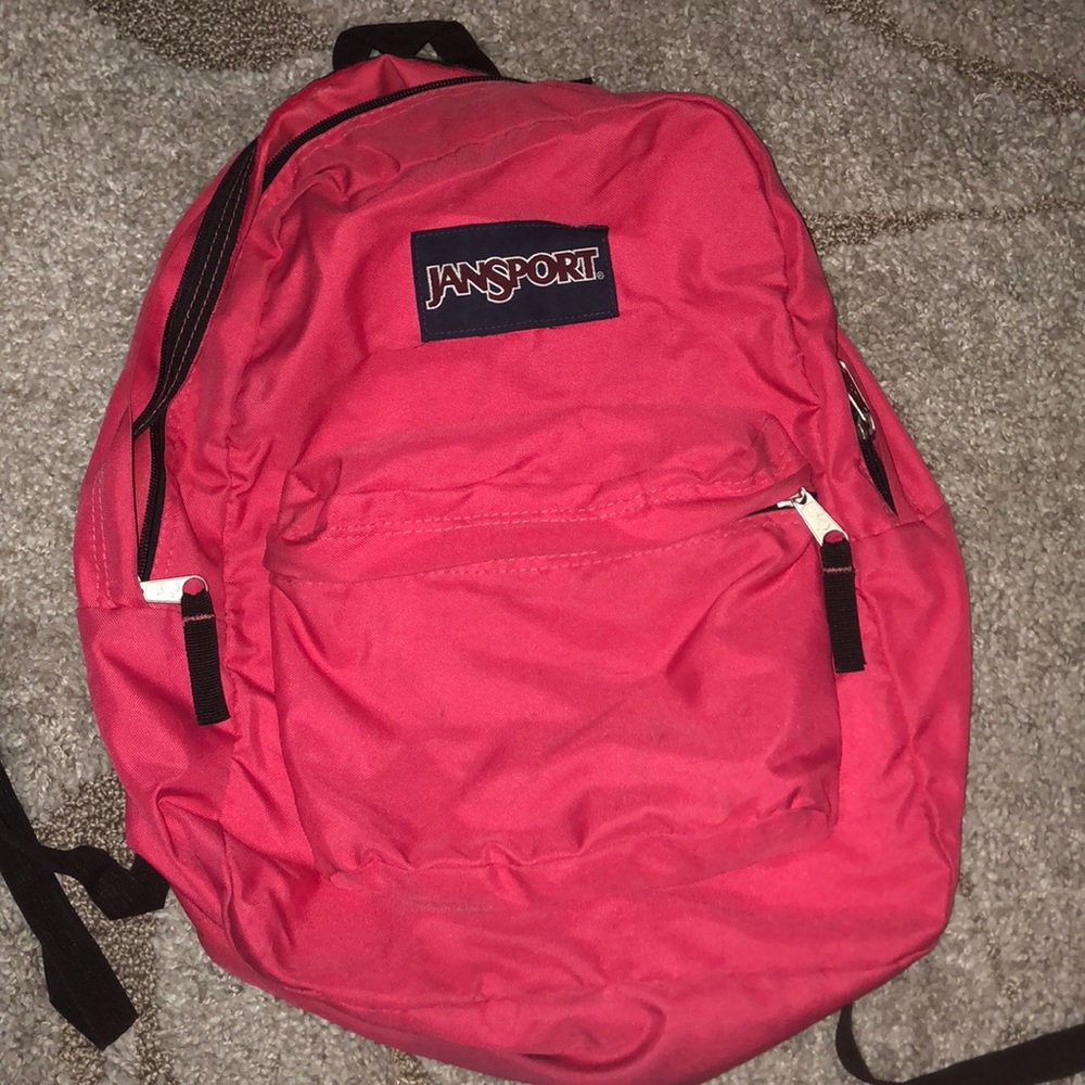 Pink authentic jansport bag